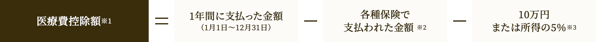 医療費控除額